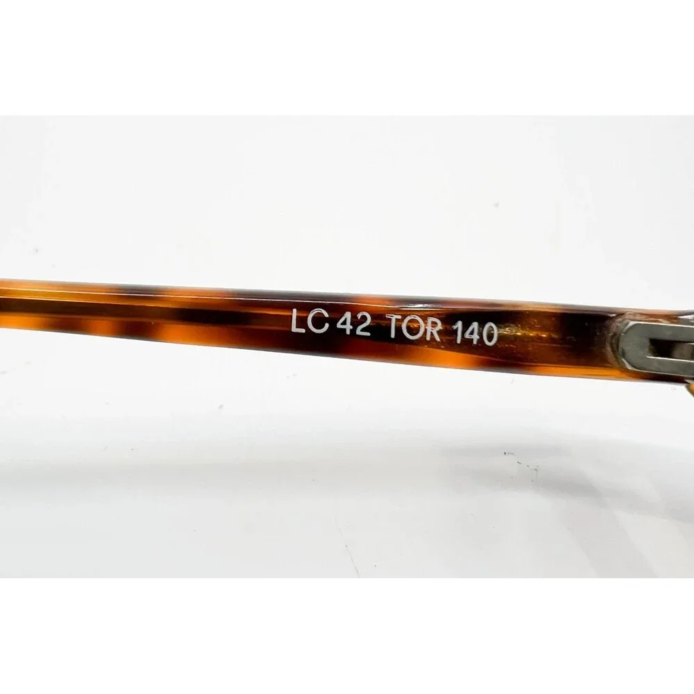 Liz Claiborne Eyeglasses Womens Tortoise LC 42 TOR 140 Oval Frame 54-16-140